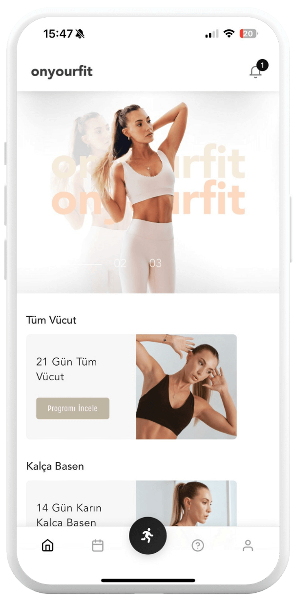 Discover the OnYourFit app